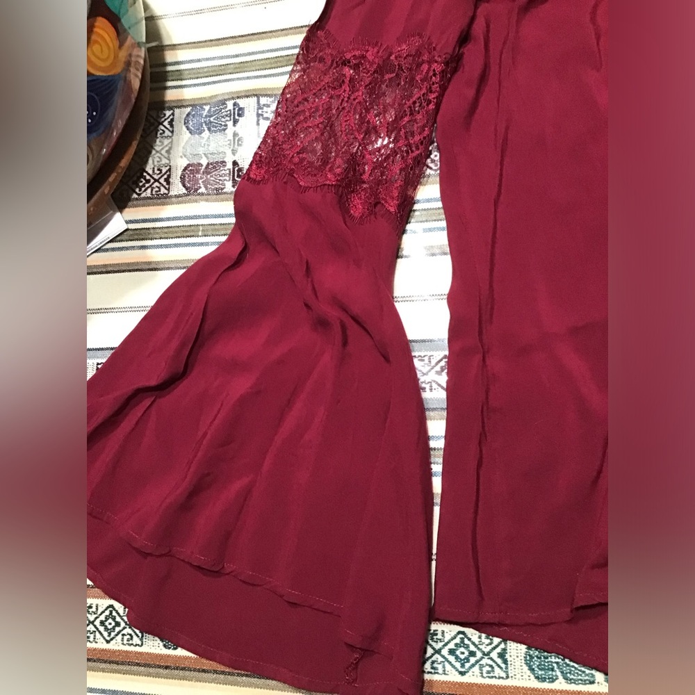 Express Deep Red Top - Picture 2 of 4